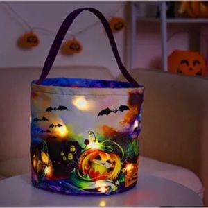 Halloween LED Trick or Treat Candy Bag